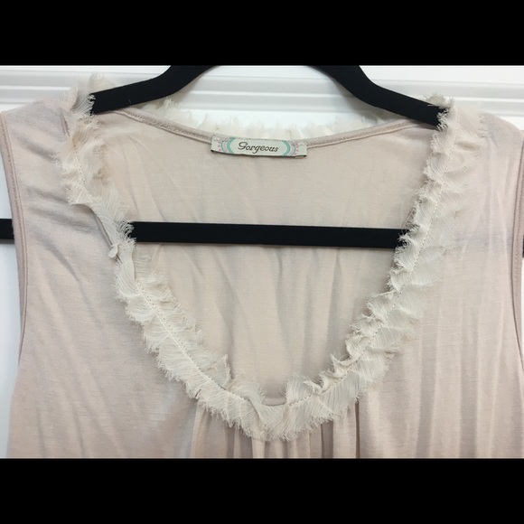 Asymetrical Ruffle Top - Picture 3 of 4